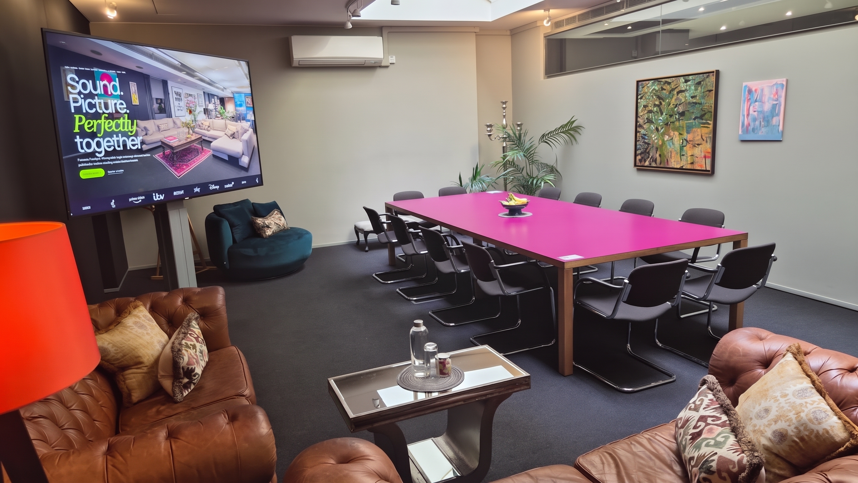 Production Atrium at Academic House, Camden